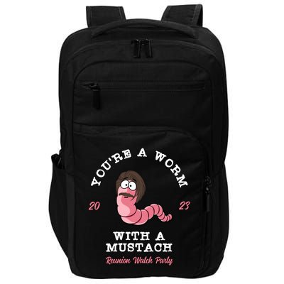 Worm With A Mustache James Tom Ariana Reality Impact Tech Backpack