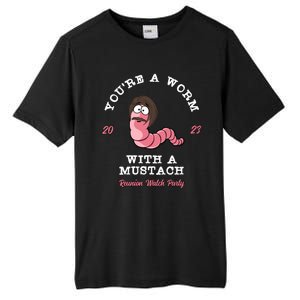 Worm With A Mustache James Tom Ariana Reality Tall Fusion ChromaSoft Performance T-Shirt