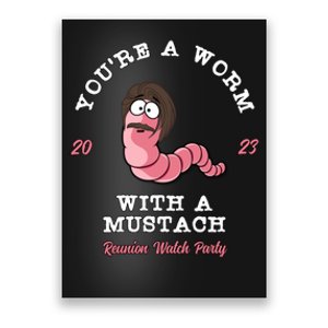 Worm With A Mustache James Tom Ariana Reality Poster