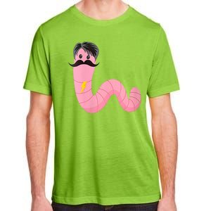 Worm With A Mustache James Tom Ariana Reality Adult ChromaSoft Performance T-Shirt