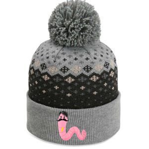 Worm With A Mustache James Tom Ariana Reality The Baniff Cuffed Pom Beanie