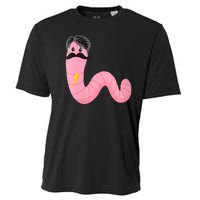 Worm With A Mustache James Tom Ariana Reality Cooling Performance Crew T-Shirt