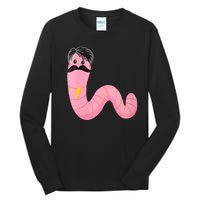 Worm With A Mustache James Tom Ariana Reality Tall Long Sleeve T-Shirt