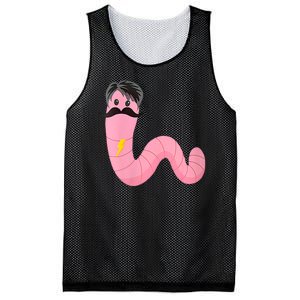 Worm With A Mustache James Tom Ariana Reality Mesh Reversible Basketball Jersey Tank