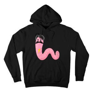 Worm With A Mustache James Tom Ariana Reality Tall Hoodie