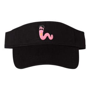 Worm With A Mustache James Tom Ariana Reality Valucap Bio-Washed Visor