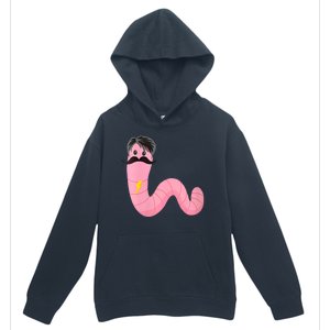 Worm With A Mustache James Tom Ariana Reality Urban Pullover Hoodie