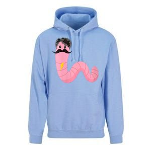 Worm With A Mustache James Tom Ariana Reality Unisex Surf Hoodie