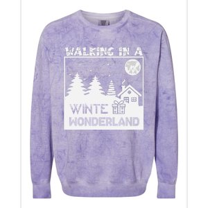 Winter Wonderland Adventure Colorblast Crewneck Sweatshirt