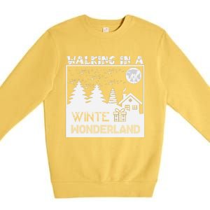 Winter Wonderland Adventure Premium Crewneck Sweatshirt