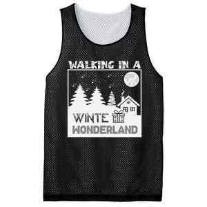 Winter Wonderland Adventure Mesh Reversible Basketball Jersey Tank