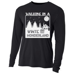 Winter Wonderland Adventure Cooling Performance Long Sleeve Crew