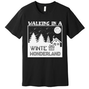 Winter Wonderland Adventure Premium T-Shirt