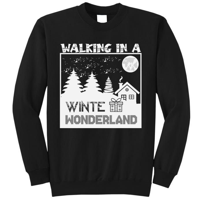 Winter Wonderland Adventure Tall Sweatshirt