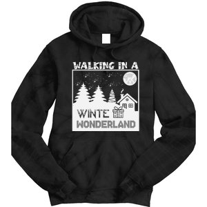 Winter Wonderland Adventure Tie Dye Hoodie