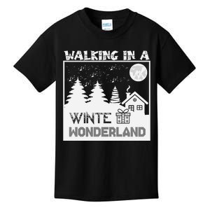 Winter Wonderland Adventure Kids T-Shirt