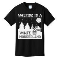 Winter Wonderland Adventure Kids T-Shirt