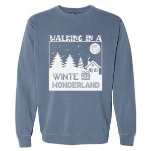 Winter Wonderland Adventure Garment-Dyed Sweatshirt