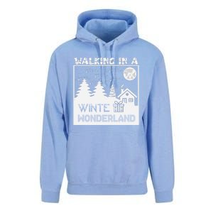 Winter Wonderland Adventure Unisex Surf Hoodie