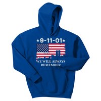 We Will Always Remember/never Forget 911 Great Gift Kids Hoodie