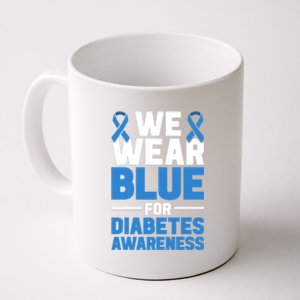 we wear bleu for DT1 awareness and support Coffee Mug