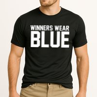 Winners Wear Blue Game Competition Performance Shirt