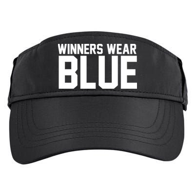 Winners Wear Blue Game Competition Adult Drive Performance Visor