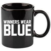 Winners Wear Blue Game Competition 11oz C Handle Ceramic Mug
