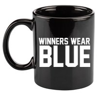 Winners Wear Blue Game Competition 11oz C Handle Ceramic Mug