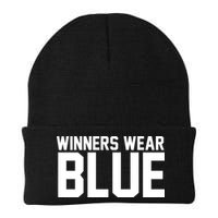 Winners Wear Blue Game Competition Beanie
