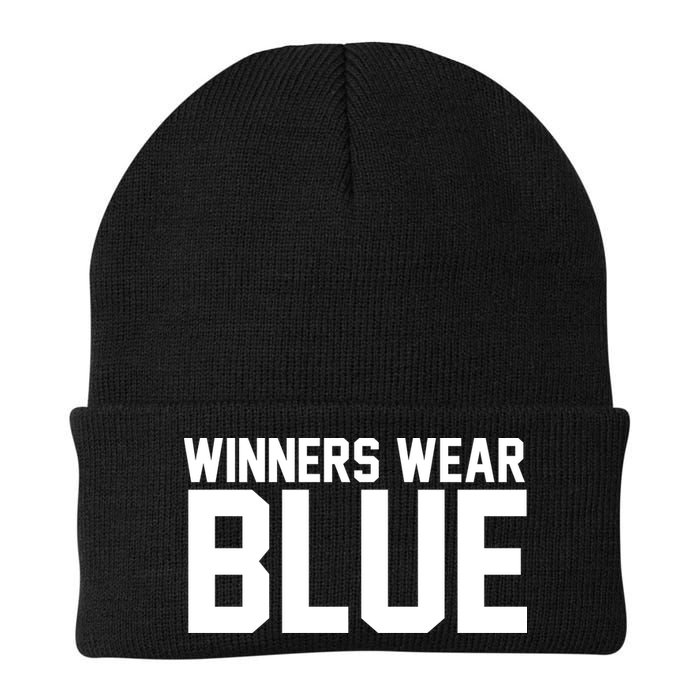 Winners Wear Blue Game Competition Beanie