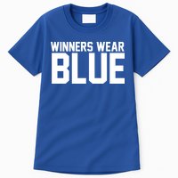 Winners Wear Blue Game Competition Tall T-Shirt