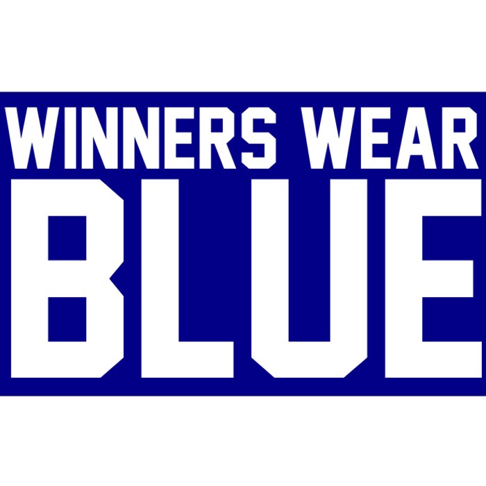 Winners Wear Blue Game Competition Bumper Sticker