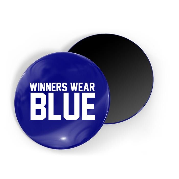 Winners Wear Blue Game Competition Magnet