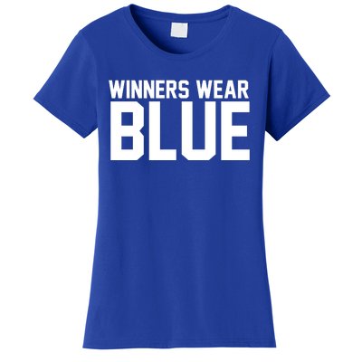 Winners Wear Blue Game Competition Women's T-Shirt