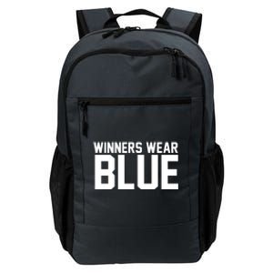 Winners Wear Blue Game Competition Daily Commute Backpack