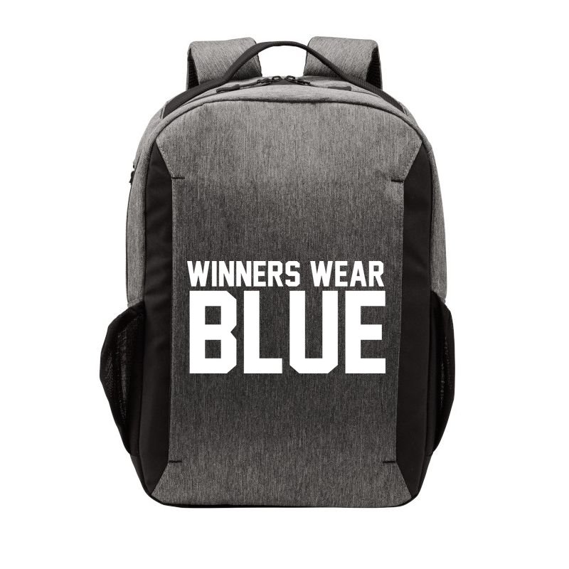 Winners Wear Blue Game Competition Vector Backpack