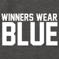 Winners Wear Blue Game Competition Vector Backpack