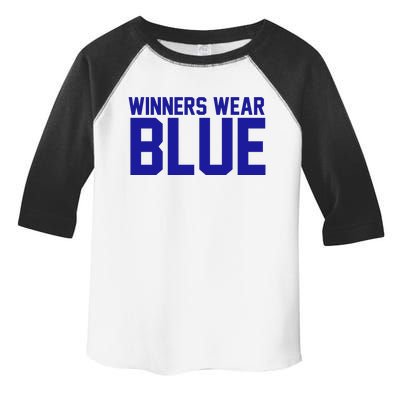 Winners Wear Blue Game Competition Toddler Fine Jersey T-Shirt