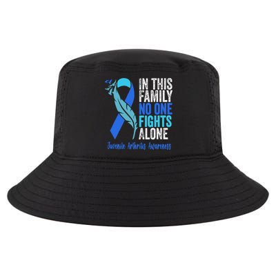 We Wear Blue Riboon For Juvenile Arthritis Awareness Month. Cool Comfort Performance Bucket Hat