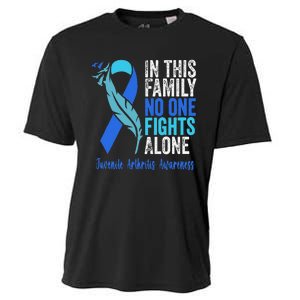 We Wear Blue Riboon For Juvenile Arthritis Awareness Month. Cooling Performance Crew T-Shirt