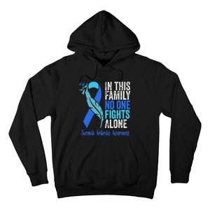 We Wear Blue Riboon For Juvenile Arthritis Awareness Month. Hoodie