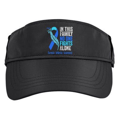 We Wear Blue Riboon For Juvenile Arthritis Awareness Month. Adult Drive Performance Visor