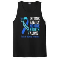 We Wear Blue Riboon For Juvenile Arthritis Awareness Month. PosiCharge Competitor Tank