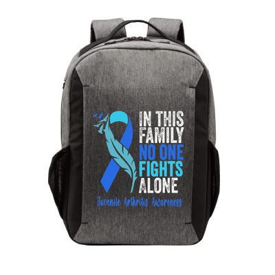 We Wear Blue Riboon For Juvenile Arthritis Awareness Month. Vector Backpack
