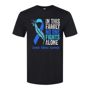 We Wear Blue Riboon For Juvenile Arthritis Awareness Month. Softstyle CVC T-Shirt