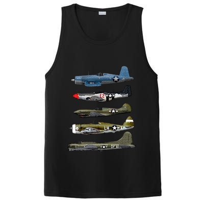 WW2 Warplane B17 P51 Mustang F4U Corsair P40 Warhawk Gift  PosiCharge Competitor Tank