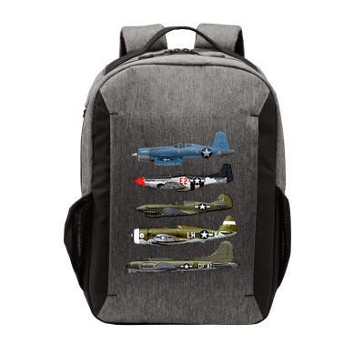 WW2 Warplane B17 P51 Mustang F4U Corsair P40 Warhawk Gift  Vector Backpack