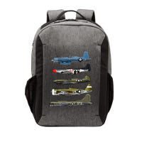 WW2 Warplane B17 P51 Mustang F4U Corsair P40 Warhawk Gift  Vector Backpack