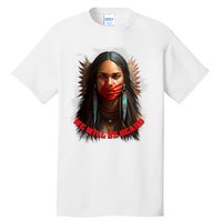 We Will Be Heard Missing And Murdered Indigenous Women MMIW Tall T-Shirt